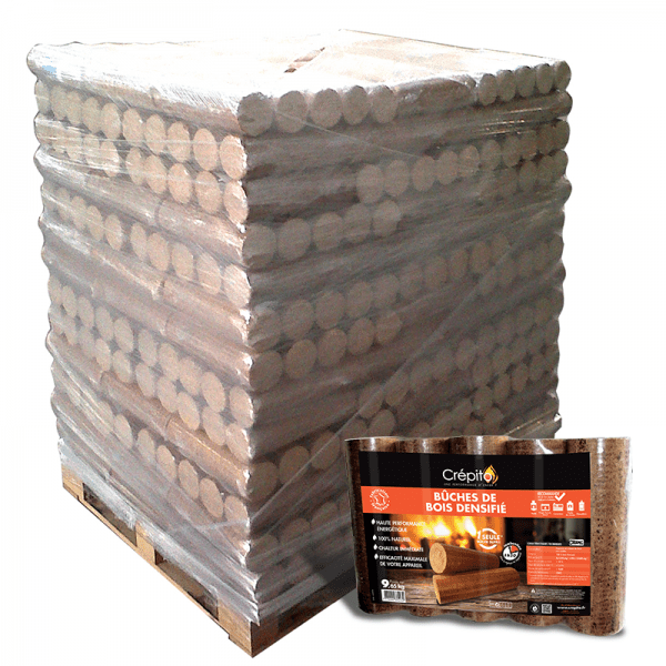 5er-Pack Holzbriketts, brennfertig — Foto 2