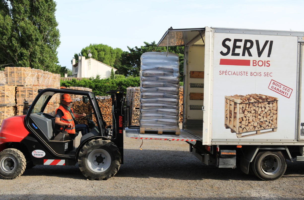 5er-Pack Holzbriketts, brennfertig — Foto 3