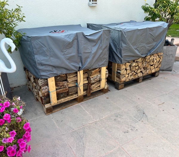 Kammergetrocknetes Brennholz 50 cm Hartholzmischung — Foto 6