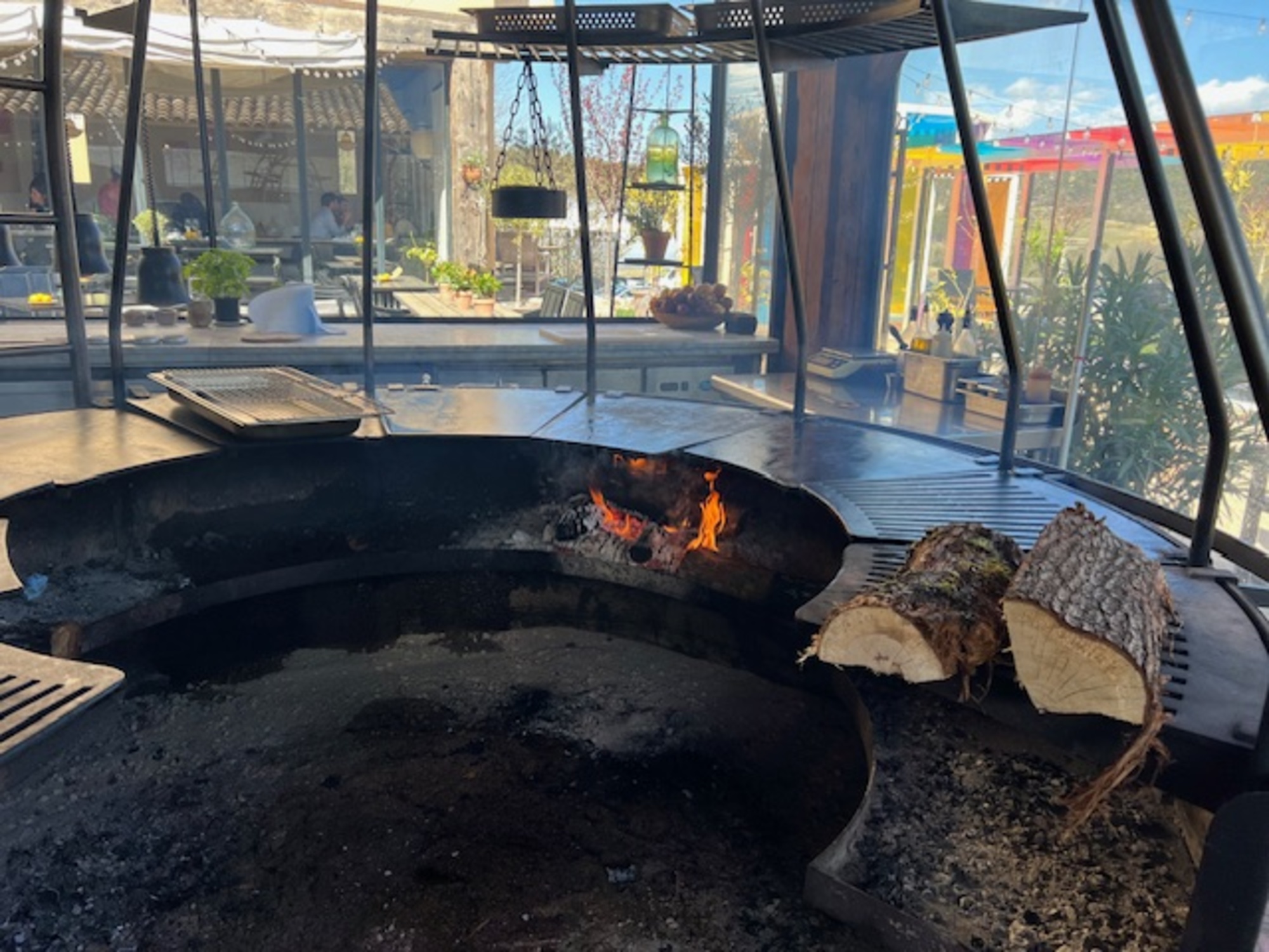 Holztrockner speziell zum Kochen auf einem Holzfeuer 30 cm 2,24 st — Foto 4