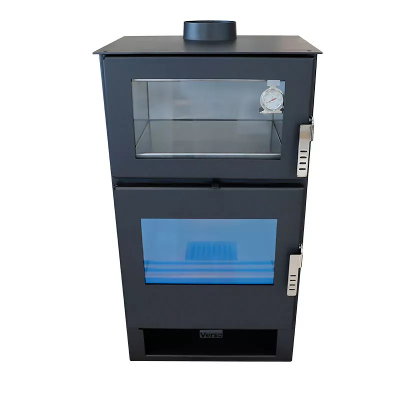 Holzofen mit Carrio Inox-Ofen – 9 kW — Foto 5